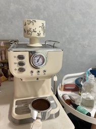 ☕☕☕復古款家用咖啡機 # 濃縮意式半自動咖啡機 #  Retro coffee machine#一鍵萃攞 # 一體小型商用咖啡機