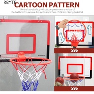 RBYTE Indoor Basketball Hoop Set, Foldable Backboard Mini Basketball Hoop for Kids, Small Basketball