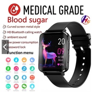 XIAOMI NEW 2023 Blood Glucose Smart Watch Curved Screen Bluetooth Call Men Custom Watch Face Calculator Women Sports Smart Watch