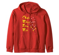 Vietnamese New Year Decorations 2024 | Chuc Mung Nam Moi Zip Hoodie