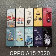soft case Oppo A15 2020 gambar Vespa softcase softsell cover silikon