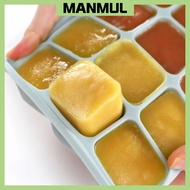 PETIT NOUVE Korean-Made Silicone Multi Cube Tray 12-Cavity Baby Food Freezing Container 540ml