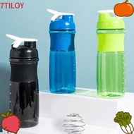 7TILOYSHOP Sports Water Bottle, BPA Free 760ML Protein Shaker Bottle, Portable Shaker Cap Transparen