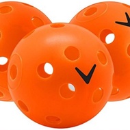 Authentic Callaway Perforated Golf Pratice Balls - Orange