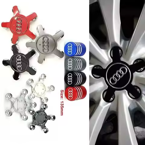 for Audi A3 A4 A5 A6 A7 RS S3 S4 S5 S6 Q5 Q3 Q7 4L0601165D 8R0601165 4F0601165N Car Wheel Rim Center