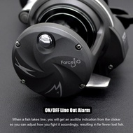 รอกดรัม FJ5HL TICA รอกตกปลามือซ้าย40.5ในสาย