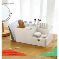 Cosmetic Rack Make Up Storage box Drawer Slider Stationery box - 1161a White