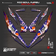 STRIPING MIO SOUL OLD MFX8/SOUL Z CARBON/STICKER SOUL OLD MX/STICKER SOUL ZR CARBON STICKER SOUL 115