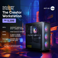 Lifetime Warranty idealtech workstation PC package with Nvidia rtx4060ti/rtx4070/rtx4070ti Super (In