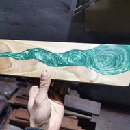 海岸、手工樹脂鍵盤腕托、人體工學護腕墊、獨特辦公桌上小物、水