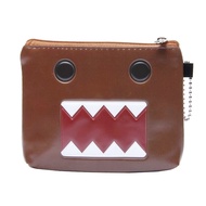 Anime Domo Kun Coin Purse Keychain Wallet Cute Thin Coin Pouch Case Small Mini Storage Bag