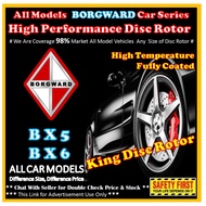 BORGWARD BX5 BX6 Disc Rotor Drilled Slotted / Pemutar Cakera Berprestasi Tinggi