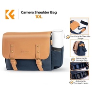 K&F Concept Camera Bag Beta 10L Shoulder Bag for DSLR Cameras-Sling Bag10L Waterproof-Magnetic Butto