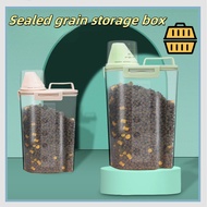 2.5L Cat Food Dog Food Storage Bucket Pet Food Storage Sealed Moisture-proof Storage Box Storage Can