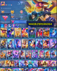jual akun mobile legend akun ml Sultan murah terbaru