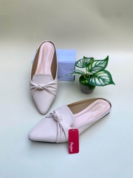flatshoes Slop wanita - sandal cewe bustong ubet - sendal flat matahari