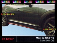 PU2657 Mazda CX3 PU Side Skirt OE Body kit Bodykit