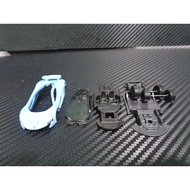 Hot Wheels McLaren P1 Blue Quarter Mile Heroes Unspun Unrivet Opened