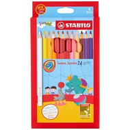 STABILO JUMBO COLOUR PENCIL 24's 1879J