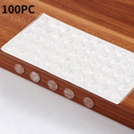 50Pcs Clear Silicon Protective Blister Pad Rubber BumperNon-slip Self Adhesive Tape Anti Slip Glass Table Top Bumpers Round Door Cabinet Bumper Pads Feet