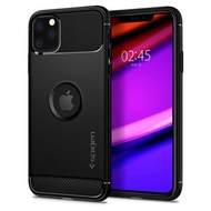 Spigen - iPhone 11 Pro Max Rugged Armor 保護殼 - 磨砂黑