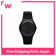 [Swatch] นาฬิกา Swatch BLACK REBEL ใหม่ Gent SO29B706สีดำ
