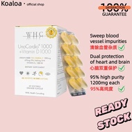【buy 3 get 1】WHC Xiaojin fish oil (60 capsules)100% Authentic