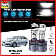 TOYOTA WISH 2009 - 2017 LED Headlight Lampu LED Kereta Car LED Mini Projector 9006 LED Headlight Pro