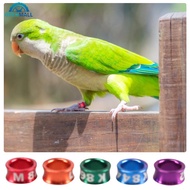 OPENMALL 20Pcs 4mm/4.7mm/5mm/6mm With Numbered Aluminum Bird Pigeon Foot Ring Outdoor Flight Trainin