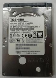 二手測試良品 TOSHIBA 500GB 2.5吋硬碟 MQ01ABD050