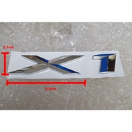 x1 Rear Logo Sign Chrome Plastic Size As Shown In The Picture For BMW x1 Installed With Double-Sided