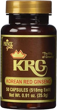 ▶$1 Shop Coupon◀  P.R.Ince of Peace Korean Red Ginseng Capsules, 50 Count