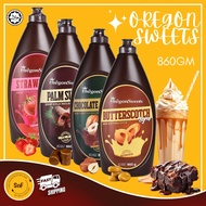 Oregon Sweet Syrup Chocolate Drizzle Strawberry Drizzle Topping 623g