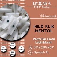 Busa Gabus Mild Klik Mentol Top Berat 100Gr - 1Kilo TERMURAH