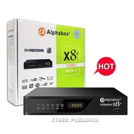 Original Alphabox x8 Combo HD DVB T2MIS2XC TV Receiver MULTISTREAM