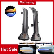 2Pcs LED Dynamic Blinker Sequential Turn Signal Light Side Rear View Mirror Lamp For BMW 3er G20 G21