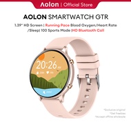 Aolon GTR Bluetooth Call Smart Watch Men/Women Waterproof Original Sport Fitness Tracker Smartwatch（