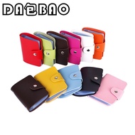 (24 Slot) P-CH/24 DABAOBAO Men Women Business Card Holder Credit IC Identity Card Bag Wallet Beg Mur