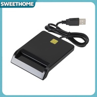 SWEETHOME USB Smart Card Reader For Bank Card IC/ID EMV card Reader High Quality for Windows 7 8 10 