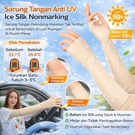 MATAHARI [UPF 50+ Anti-PANAS/] Anti-UV Arm Cuffs Sun Arm Protector/Arm Sleeve UV/Cooling Arm Sleeve/