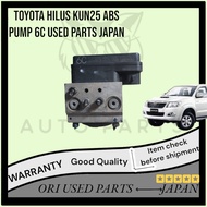 TOYOTA HILUS KUN25 ABS PUMP 6C USED PARTS JAPAN