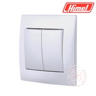 HIMEL CURVO DOUBLE SWITCH 2 GANG 1 WAY INBOW Quality