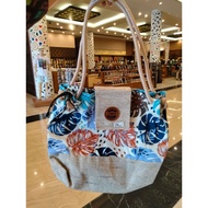 Burlap mix Axis Bag