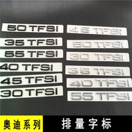 Audi A3 A4L A5 A6L Q5 Q3 Q7 Q8 Displacement Mark 30 40 35 50 45 55TFSI Word Mark