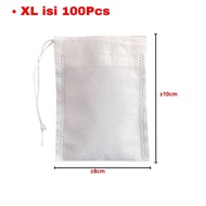 Kantong Teh Celup Kosong Isi 100 Pcs Kantung Teh Kopi Rempah Food Grade 100pcs Disposable Tea Bag Wh