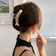 Korean Style Hair Clips for Women Square Metal Hair Pin Big Size Pearl Hair Clip Fashion Girl Ribbon