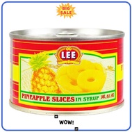 HOT SALE  LEE PINEAPPLE SLICES IN SYRUP 234G