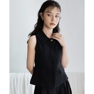 FLOROS - RURI TOP BLACK