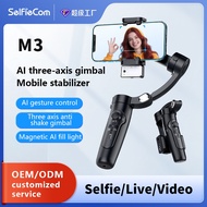 Koorfly M3 AI Tracking Mobile Gimbal Stabilizer | 3 Axis Gimbal | Three Shooting Modes |  Magnetic D