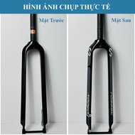 Phuộc Đơ Xe Đạp Carbon TOSEEK – Cổ Thẳng - Càng Trước Fork Xe Đạp Size 27.5 và 29 Inch